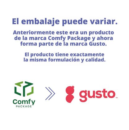 Comfy Package [100 unidades Guantes desechables de vinilo, sin polvo, sin látex, guantes transparentes para cocinar y limpiar - Talla mediana.